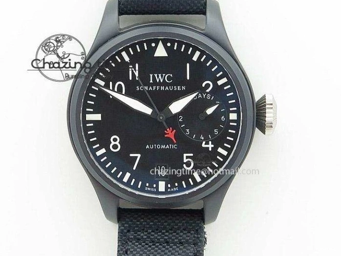 MIROTIME 0423 Pilot Chrono SS AZF 1:1 Best Edition Blue Dial on Brown Leather Strap A TimelessDesign 7060